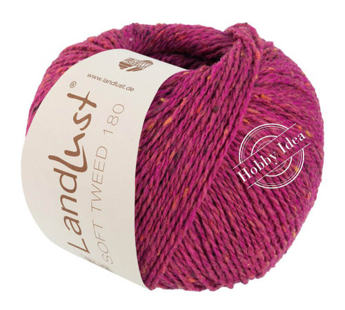 Lana Grossa Landlust Soft Tweed 180 119 Фуксия