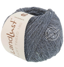 Lana Grossa Landlust Soft Tweed 180 121 Серый джинс