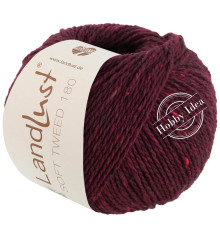 Lana Grossa Landlust Soft Tweed 180 123 Бургунди
