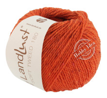 Lana Grossa Landlust Soft Tweed 180 124 Морковный