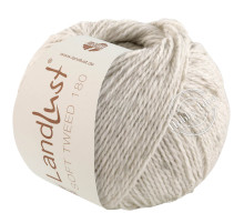 Lana Grossa Landlust Soft Tweed 180 125 Серо-бежевый