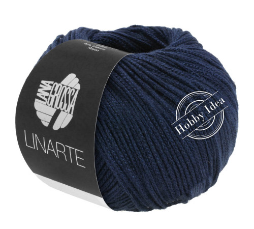 Lana Grossa Linarte 016 Синие чернила