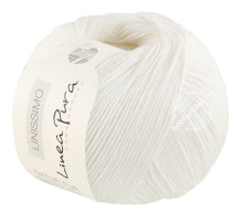 Lana Grossa Linissimo 001 Белый