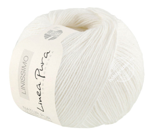 Lana Grossa Linissimo 001 Белый