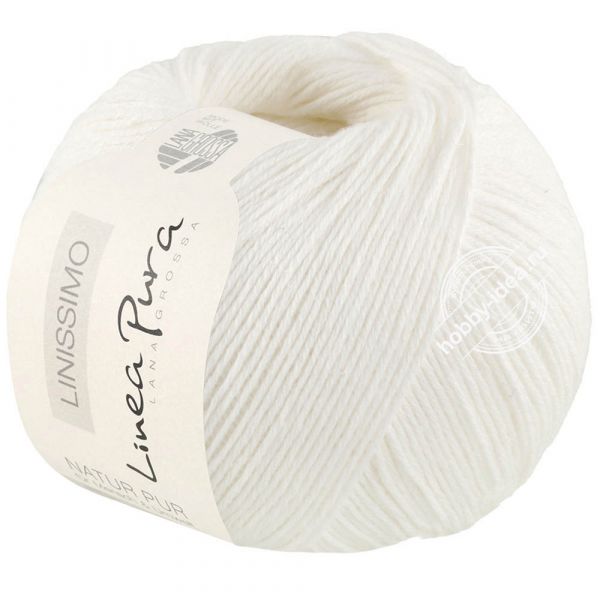 Lana Grossa Linissimo 001 Белый из категории Lana Grossa Linissimo