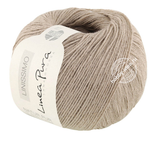 Lana Grossa Linissimo 002 Серо-бежевый