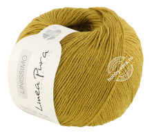 Lana Grossa Linissimo 009 Горчично-зелёный
