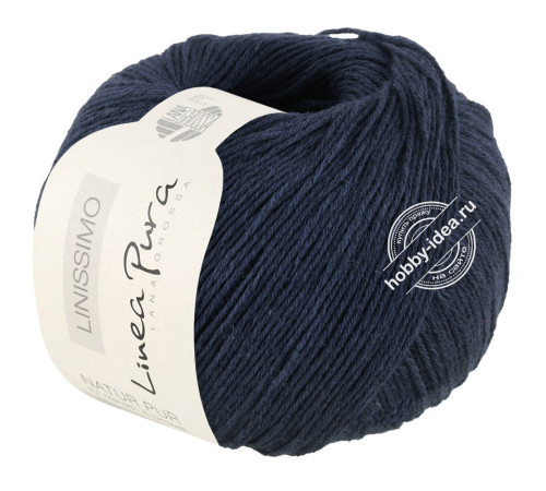 Lana Grossa Linissimo 013 Ночной синий
