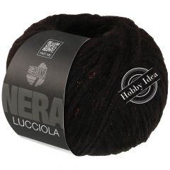 Lana Grossa Lucciola 12 Чёрно-коричневый