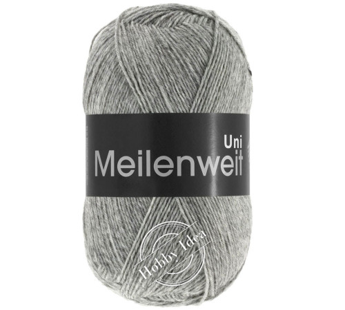 Lana Grossa Meilenweit 100 1103 Серый вереск