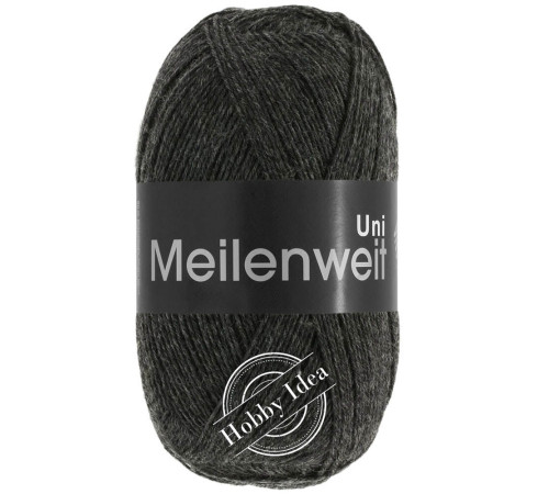 Lana Grossa Meilenweit 100 1105 Антрацит