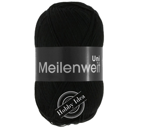 Lana Grossa Meilenweit 100 1106 Чёрный