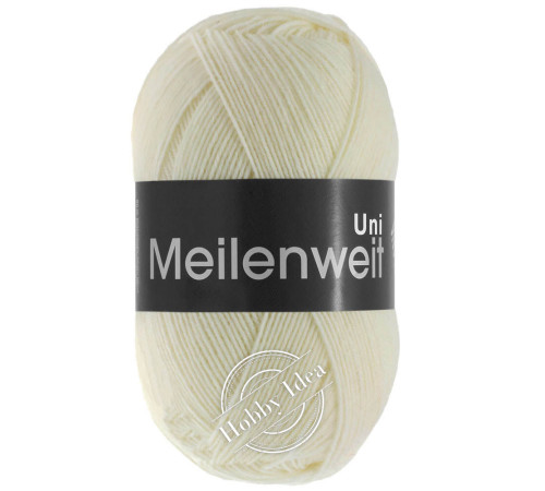 Lana Grossa Meilenweit 100 1113 Суровый белый