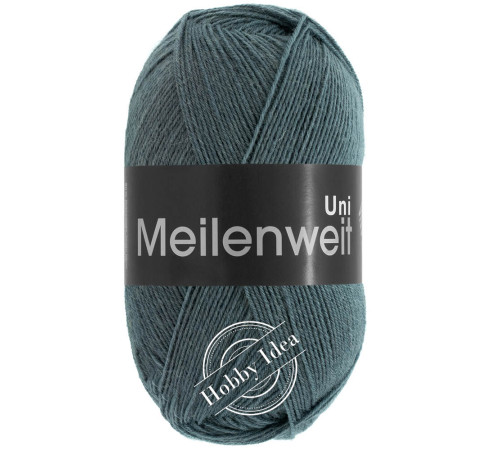 Lana Grossa Meilenweit 100 1388 Серо-синий