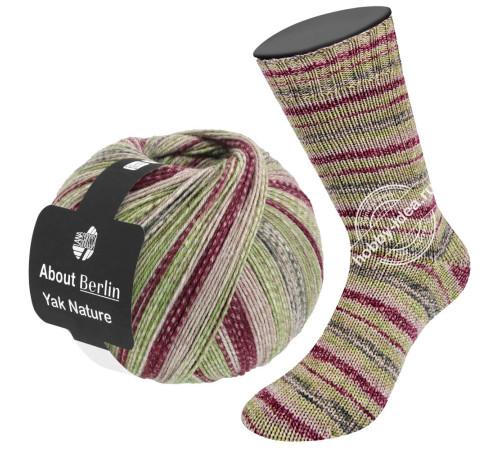 Lana Grossa Meilenweit 100 About Berlin Yak Nature 672