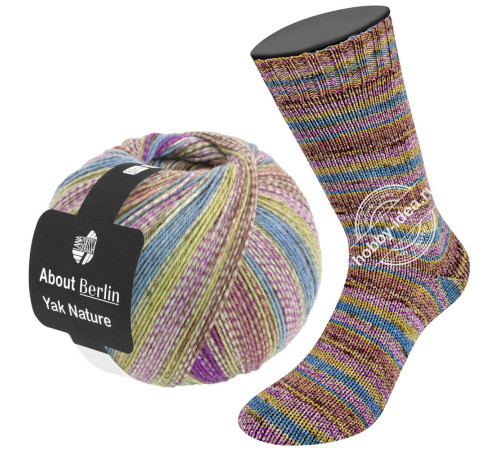 Lana Grossa Meilenweit 100 About Berlin Yak Nature 676