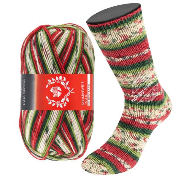 Lana Grossa Meilenweit 100 Christmas 6783 из категории Lana Grossa Meilenweit 100 Christmas