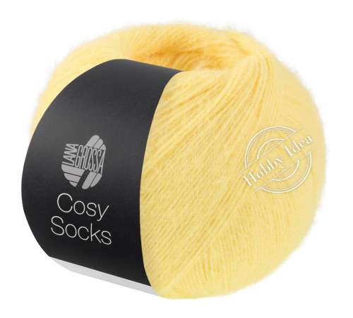 Lana Grossa Meilenweit 100 Cosy Socks 19 Жёлтый