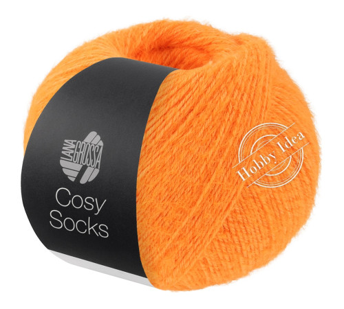 Lana Grossa Meilenweit 100 Cosy Socks 20 Оранжевый