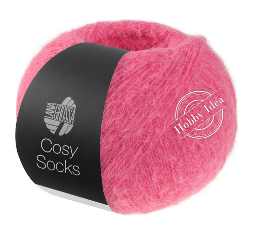 Lana Grossa Meilenweit 100 Cosy Socks 02 Пинк