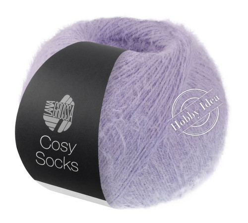Lana Grossa Meilenweit 100 Cosy Socks 03 Сиреневый