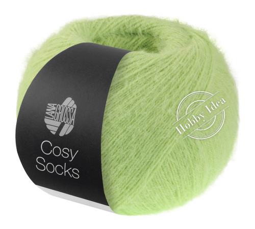 Lana Grossa Meilenweit 100 Cosy Socks 05 Зелёный
