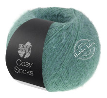 Lana Grossa Meilenweit 100 Cosy Socks 06 Серовато зелёный