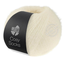 Lana Grossa Meilenweit 100 Cosy Socks 10 Белый
