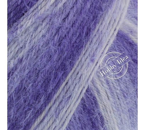 Lana Grossa Meilenweit 100 Cosy Socks Soft Stripes 101 Фиолетовый