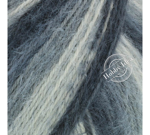 Lana Grossa Meilenweit 100 Cosy Socks Soft Stripes 104 Серый