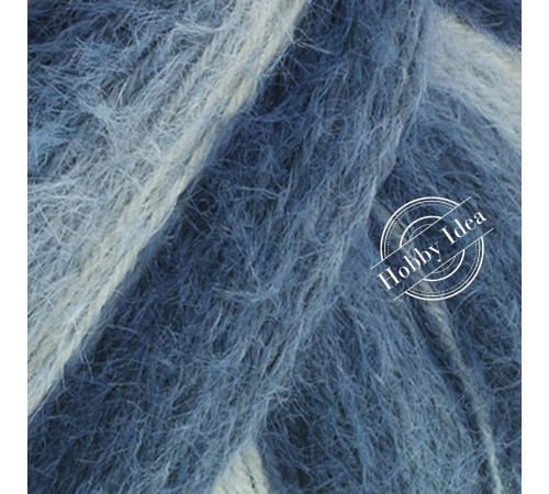 Lana Grossa Meilenweit 100 Cosy Socks Soft Stripes 106 Сине-голубой