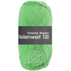 Lana Grossa Meilenweit 100 Cotone Vegano 03 Зелёный