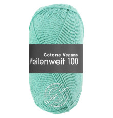 Lana Grossa Meilenweit 100 Cotone Vegano 04 Бирюзовый