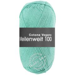 Lana Grossa Meilenweit 100 Cotone Vegano 04 Бирюзовый