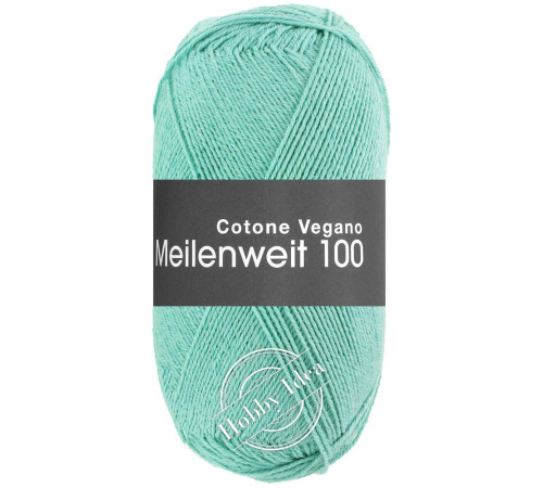 Lana Grossa Meilenweit 100 Cotone Vegano 04 Бирюзовый