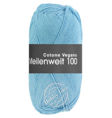 Lana Grossa Meilenweit 100 Cotone Vegano 05 Голубой