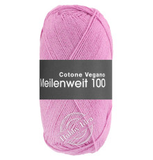 Lana Grossa Meilenweit 100 Cotone Vegano 07 Фуксия