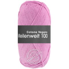 Lana Grossa Meilenweit 100 Cotone Vegano 07 Фуксия