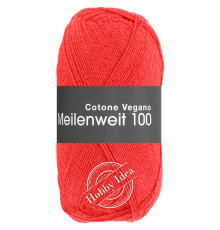 Lana Grossa Meilenweit 100 Cotone Vegano 10 Огненно-красный