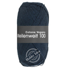 Lana Grossa Meilenweit 100 Cotone Vegano 11 Тёмно-синий