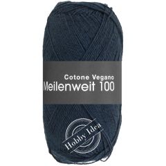 Lana Grossa Meilenweit 100 Cotone Vegano 11 Тёмно-синий