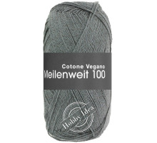 Lana Grossa Meilenweit 100 Cotone Vegano 13 Антрацитовый