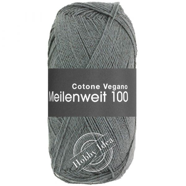 Lana Grossa Meilenweit 100 Cotone Vegano 13 Антрацитовый из категории Lana Grossa Meilenweit 100 Cotone Vegano