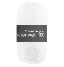 Lana Grossa Meilenweit 100 Cotone Vegano 16 Белый