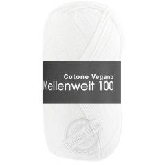 Lana Grossa Meilenweit 100 Cotone Vegano 16 Белый
