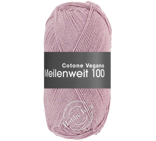 Lana Grossa Meilenweit 100 Cotone Vegano 17 Ветхо-розовый