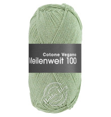 Lana Grossa Meilenweit 100 Cotone Vegano 21 Мятно-зеленый