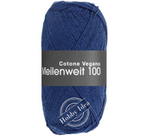 Lana Grossa Meilenweit 100 Cotone Vegano 22 Синий