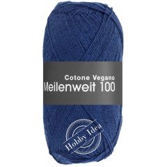 Lana Grossa Meilenweit 100 Cotone Vegano 22 Синий