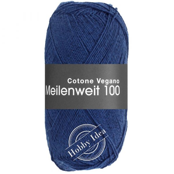 Lana Grossa Meilenweit 100 Cotone Vegano 22 Синий из категории Lana Grossa Meilenweit 100 Cotone Vegano